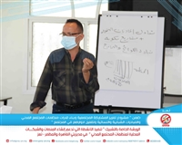 اختتام الورشة التدريبية الخاصة بالتشبيك بين منظمات المجتمع المدني في مديريتي القاهرة  والمظفر بمحافظة تعز (صور)