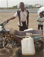 Mohamed Haidar, “The project enabled me to buy a motorcycle to work and feed my family.”