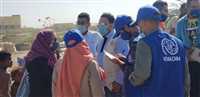 Generations without Qat Organization for Awareness and Development coordinates for the International Organization for Migration (IOM) to visit IDP camps in Al-Mukha, Taiz