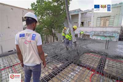 The local authority in Lahj continues construction work on the building of the Literacy and Adult Education Authority in Al-Hawtah 🏫📚