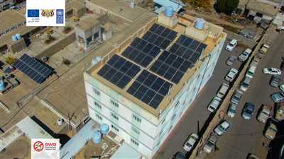 A new achievement for the local authority in Lahj.  Installing a solar energy system at the 14th of October Hospital in Yafa'a District with the support of the #SIERY project